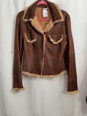 Cache Vintage Leather Jacket Women's